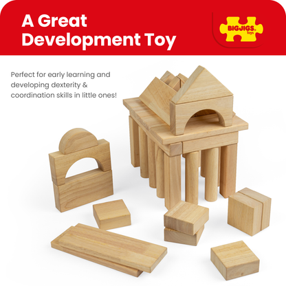 Large Wooden Stacking Blocks