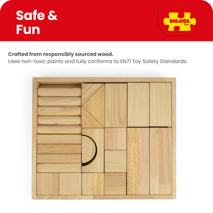 Large Wooden Stacking Blocks