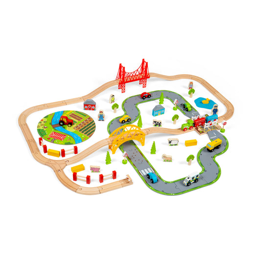 Road & Rail Train Set