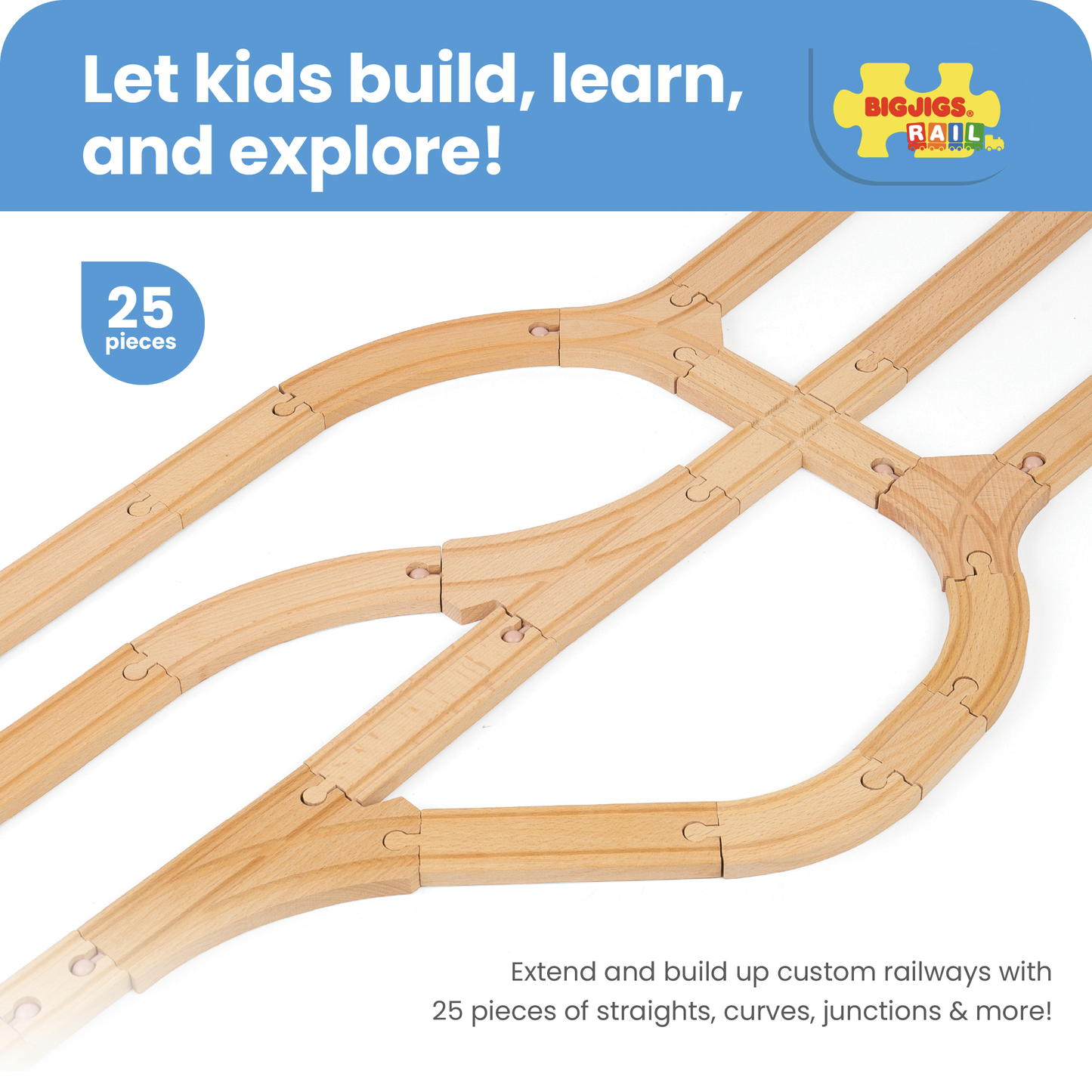 Pack d'extension de rails bas