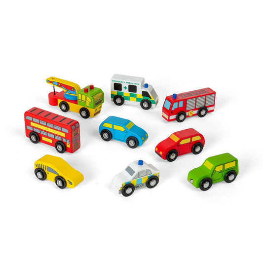 Vehicle Pack - Cars, Bus, Emergency Vehicles and Tow Truck