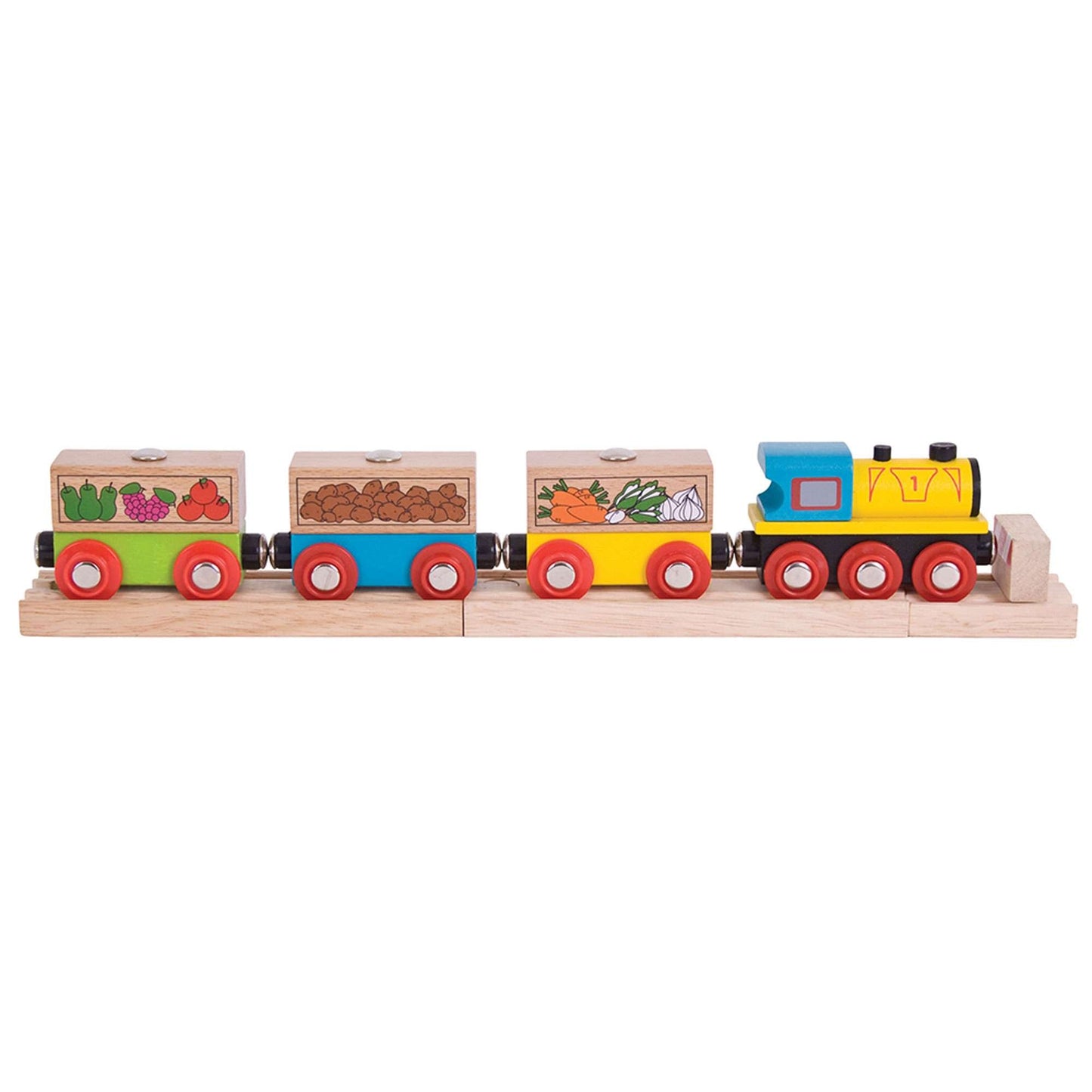 Le train des fruits et légumes