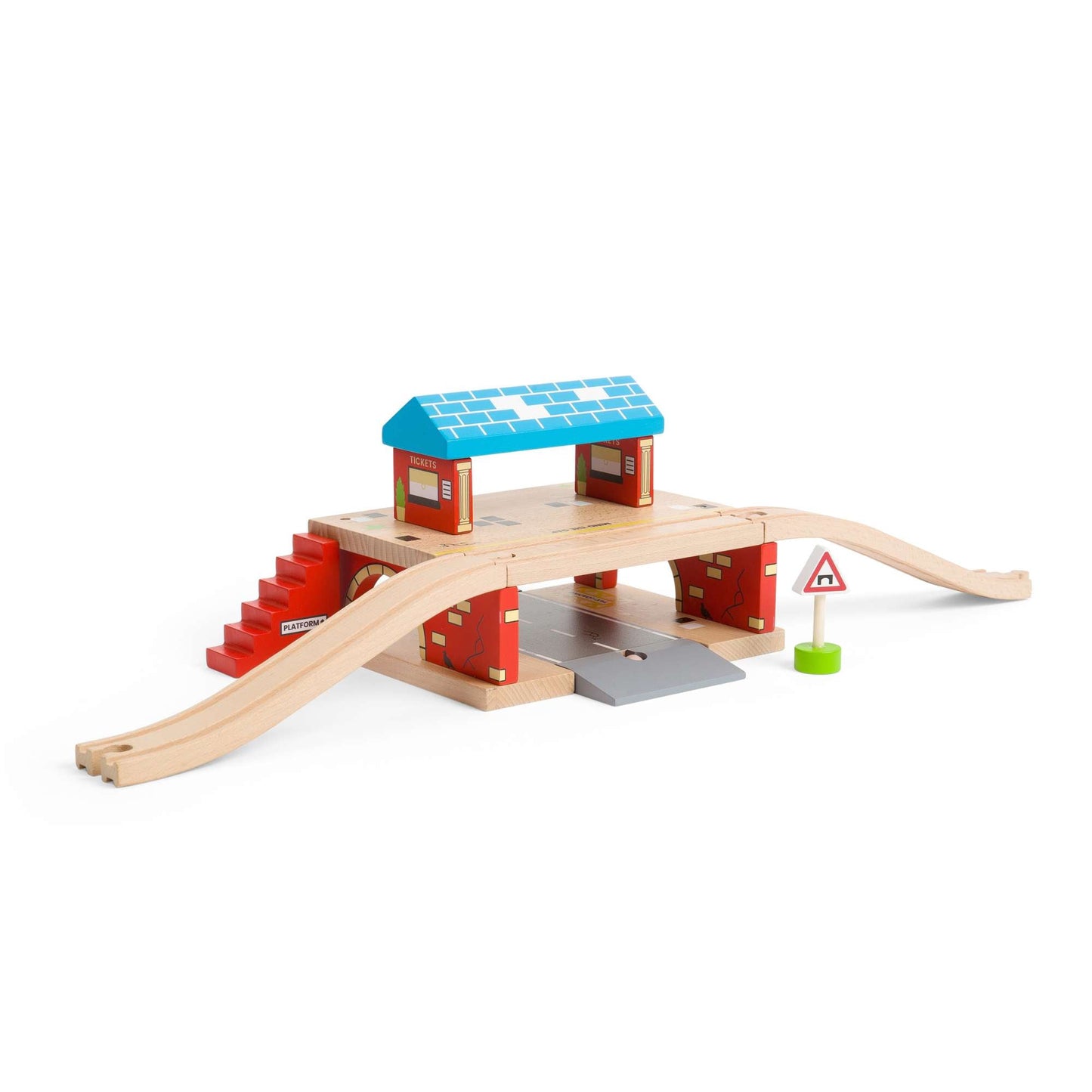 Overground Station - Wooden Train Toy