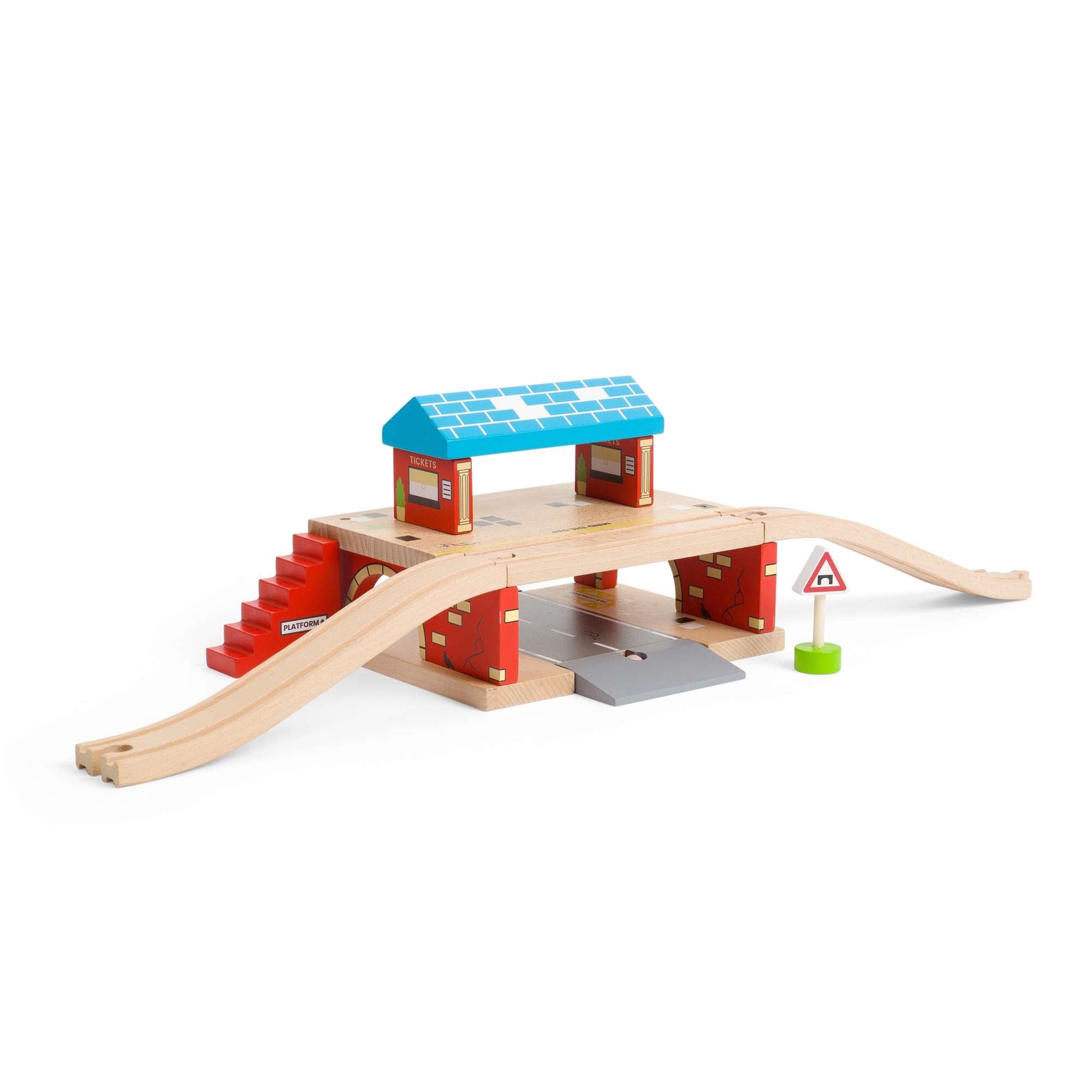Overground Station - Wooden Train Toy