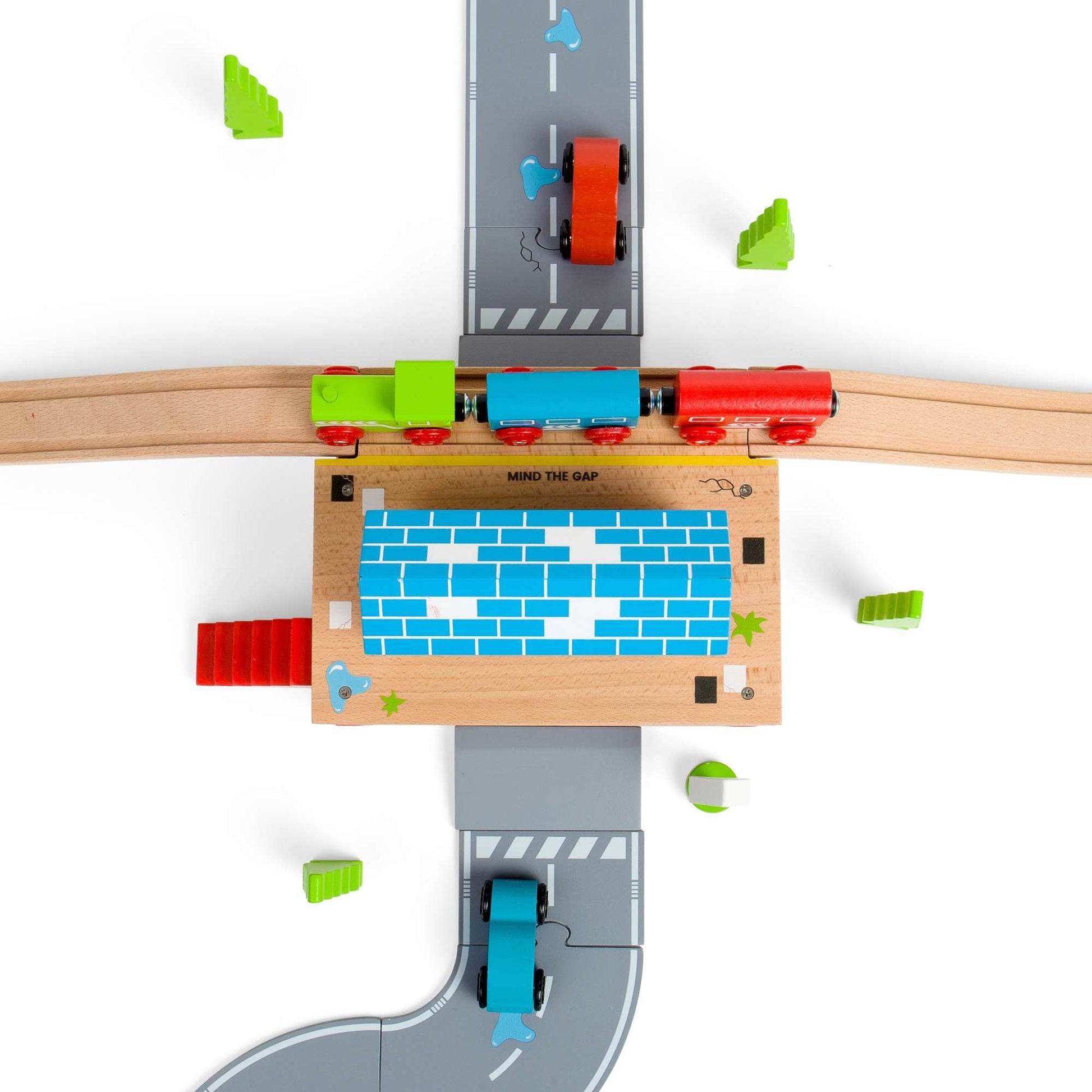 Overground Station - Wooden Train Toy