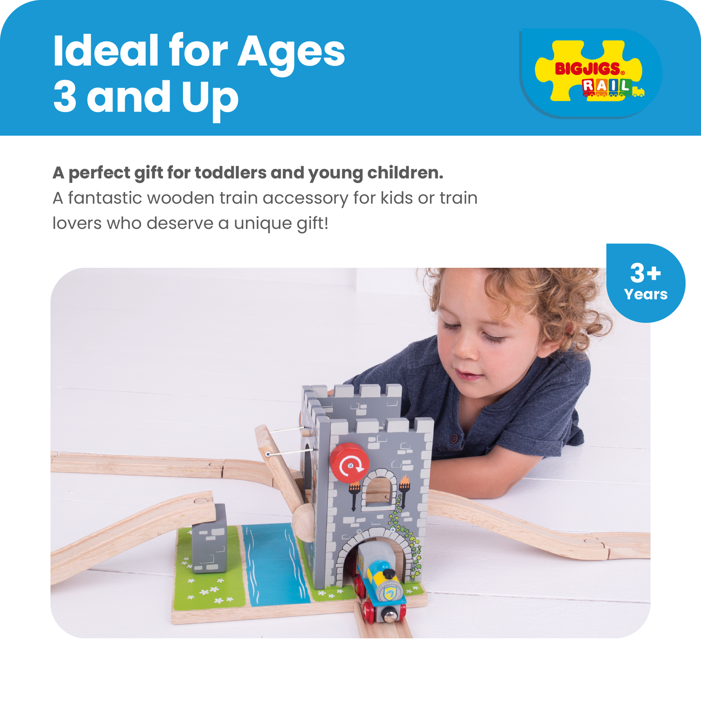 Drawbridge - Wooden Train Toy