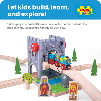 Drawbridge - Wooden Train Toy