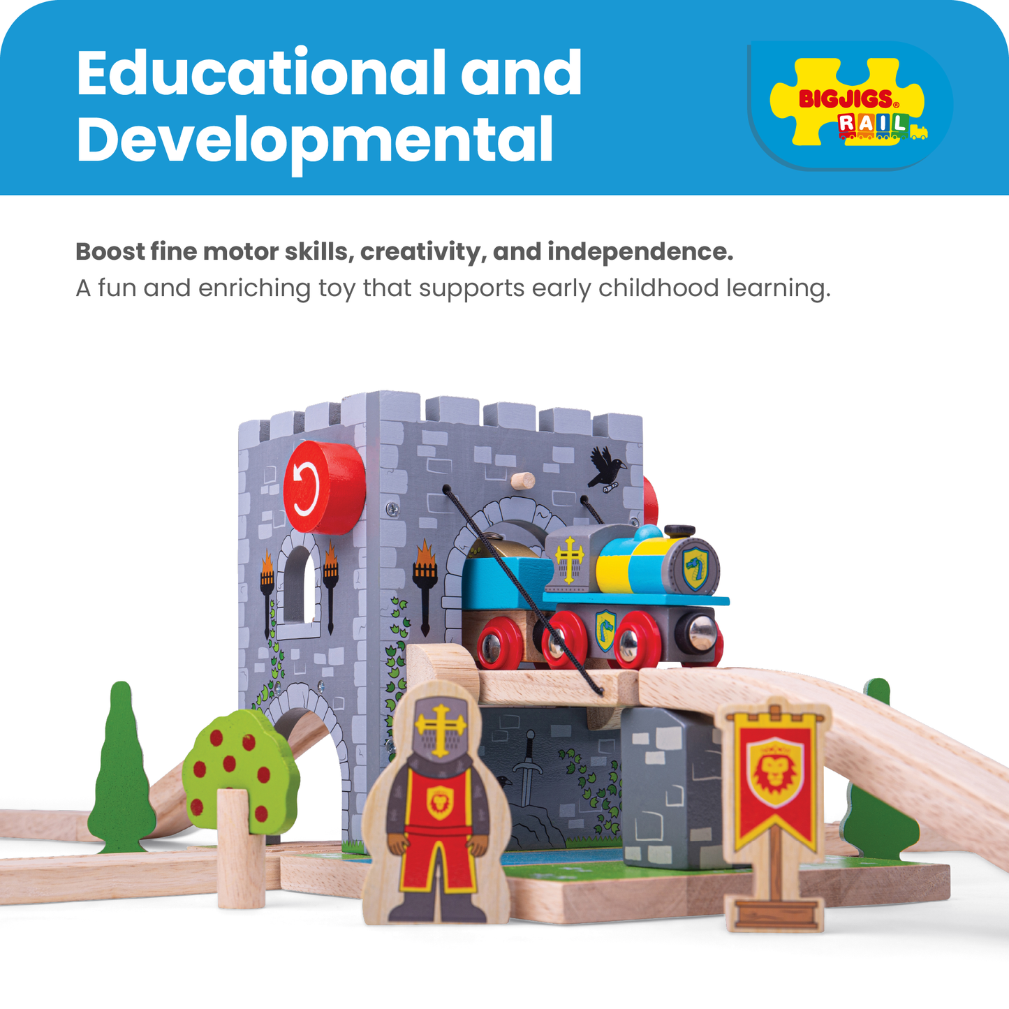 Drawbridge - Wooden Train Toy
