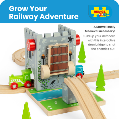 Drawbridge - Wooden Train Toy