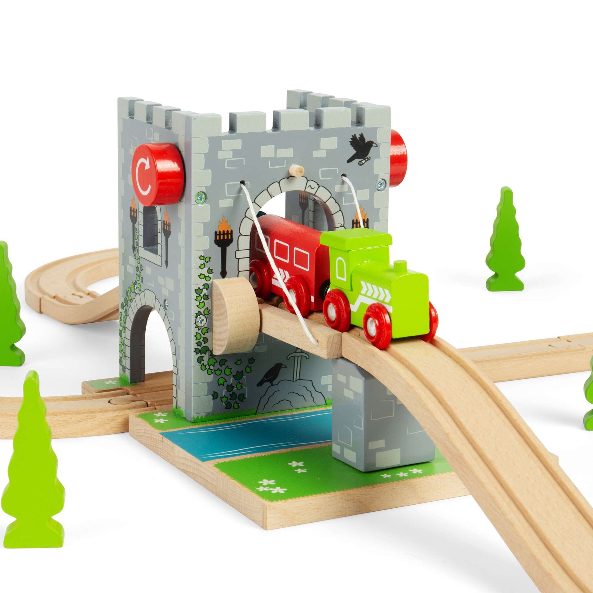 Drawbridge - Wooden Train Toy