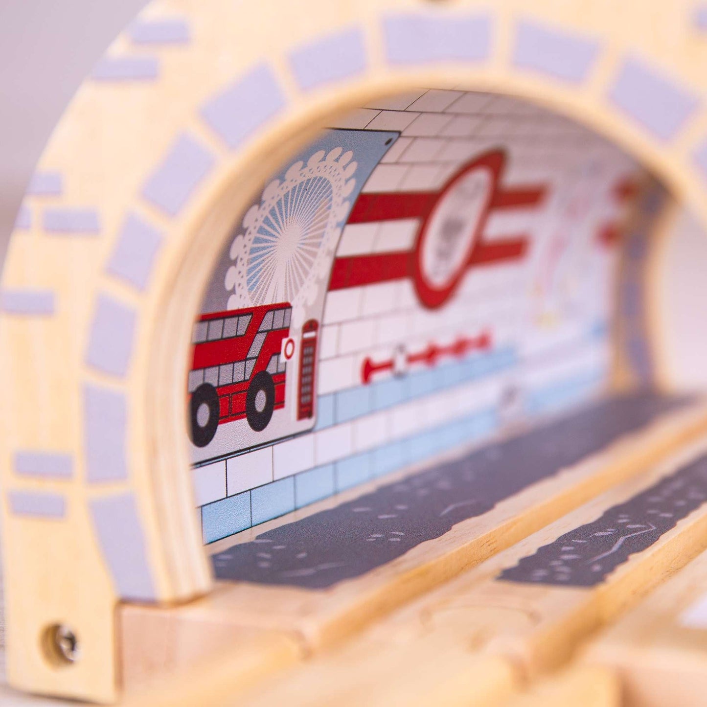 Underground Station - Wooden Train Toy