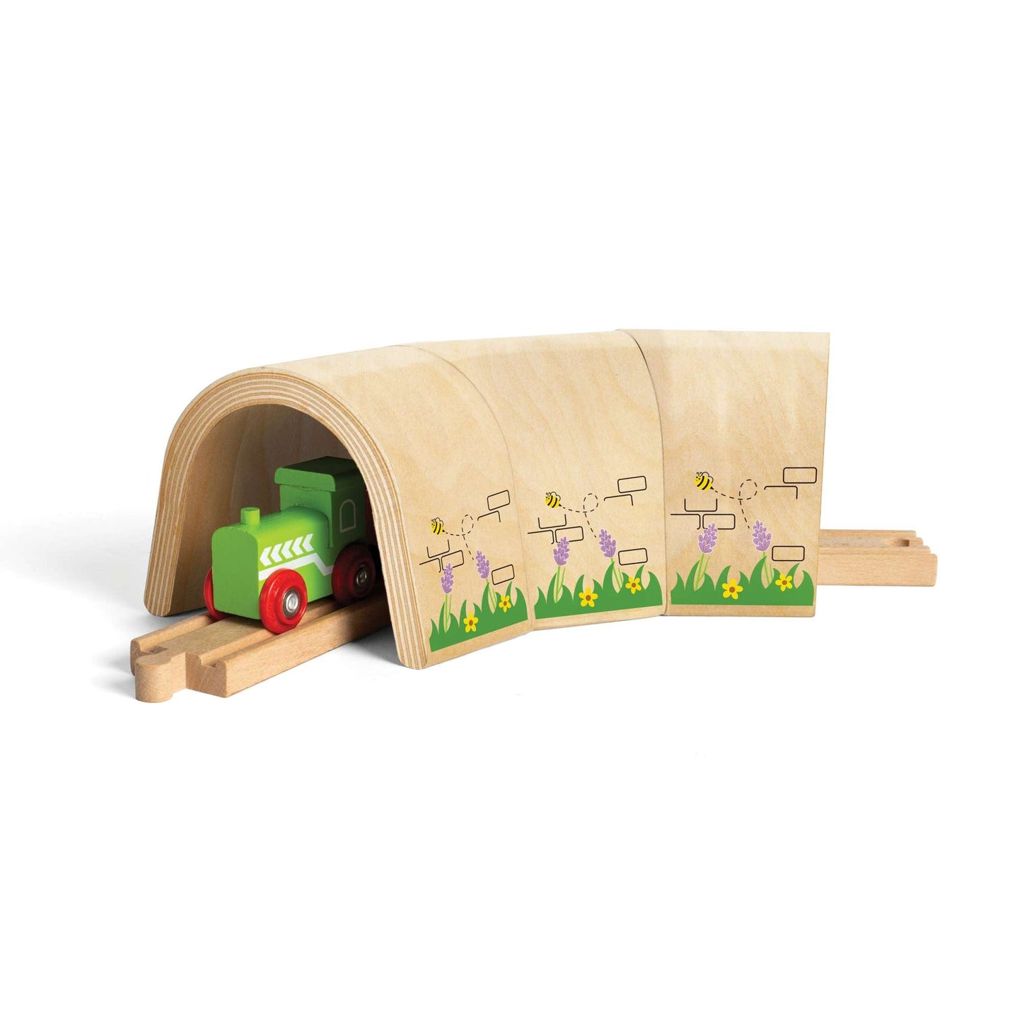 Tunnel incurvé