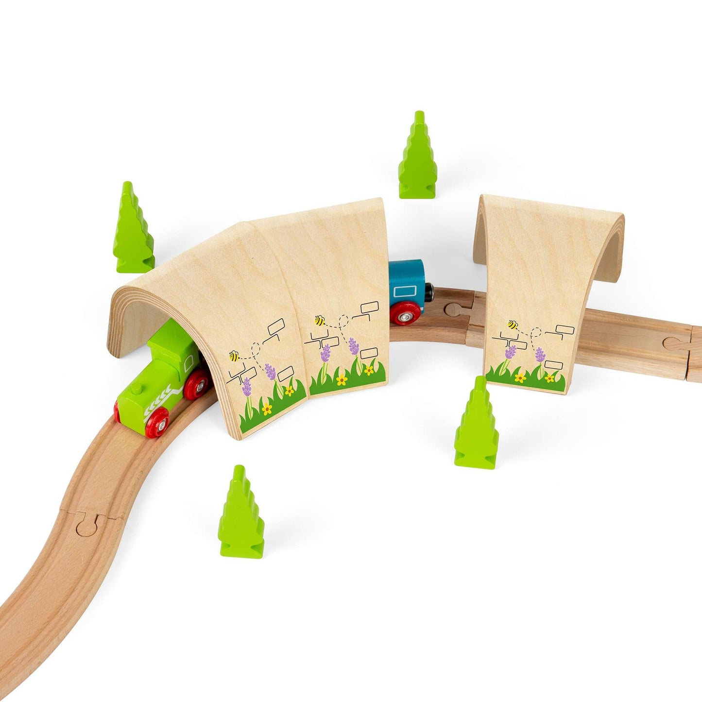 Tunnel incurvé