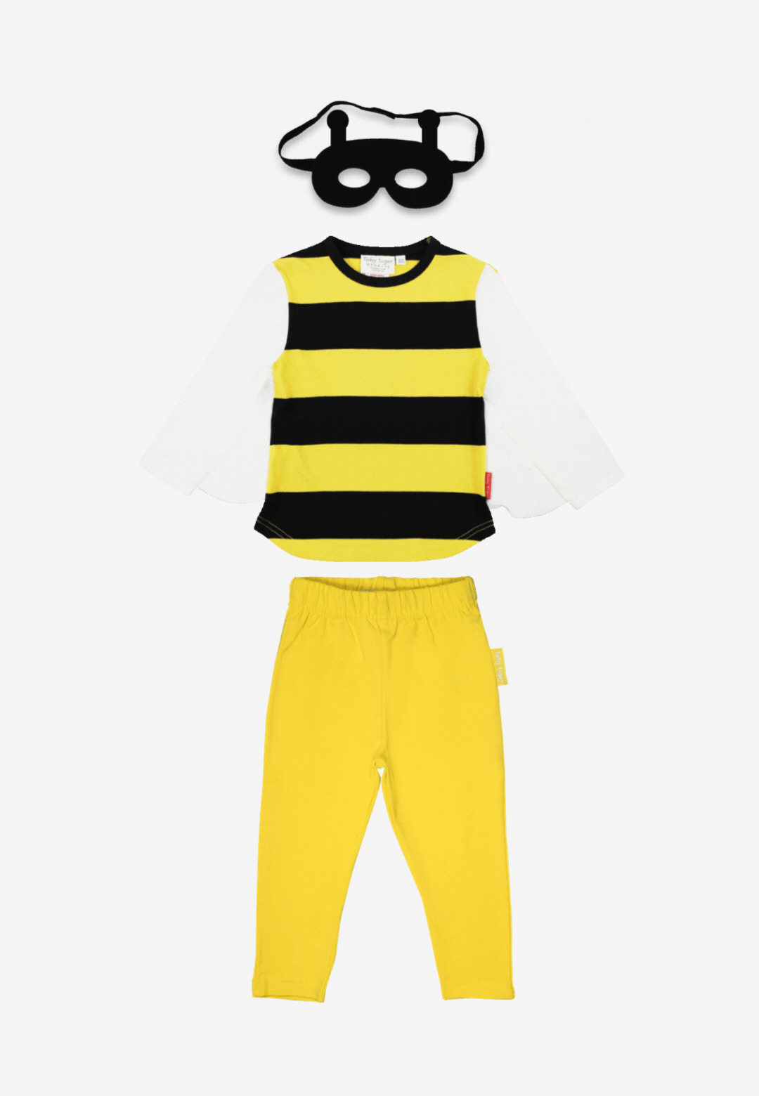 Organic Bee T-Shirt & Mask Set with Leggings