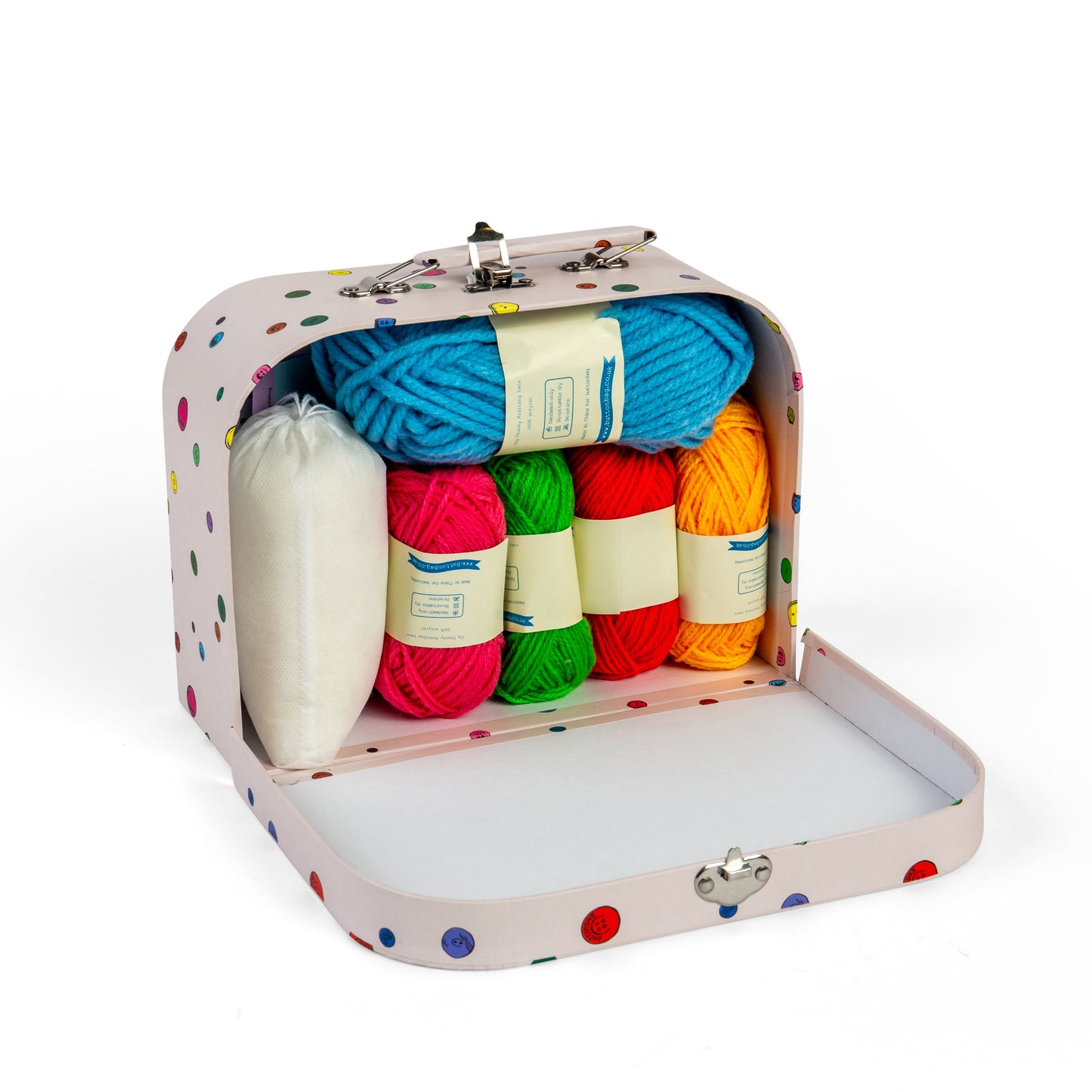 Crochet Suitcase Kit - Buttonbag