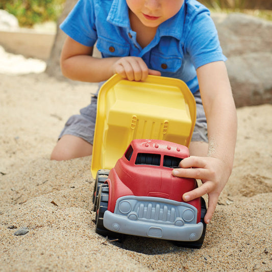 Red and Yellow Dumper Truck Toy (Eco Toy)