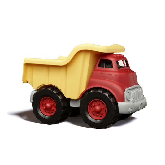 Red and Yellow Dumper Truck Toy