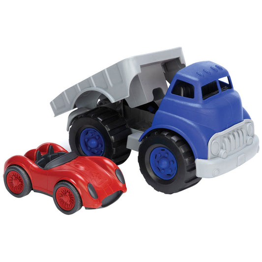 Flatbed Truck & Race Car (Eco Toy)