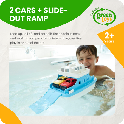 Ferry Boat with Cars - Bath or Pool Toy
