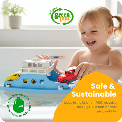 Ferry Boat with Cars - Bath or Pool Toy
