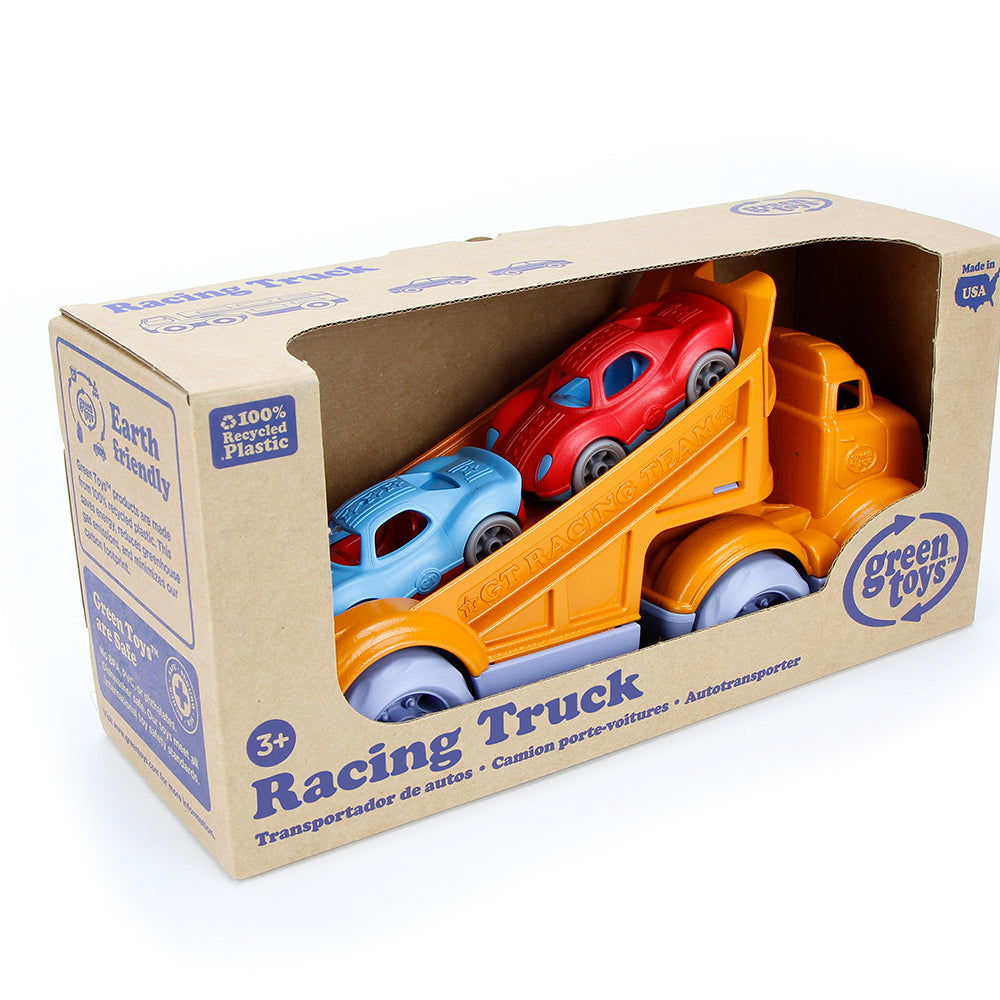 Racing Truck With 2 Race Cars (Eco Toy)