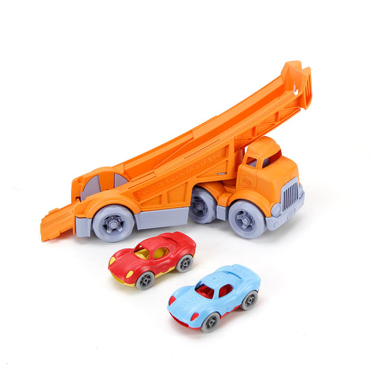 Racing Truck With 2 Race Cars (Eco Toy)