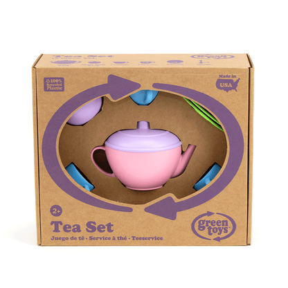Tea Set With Pink Teapot