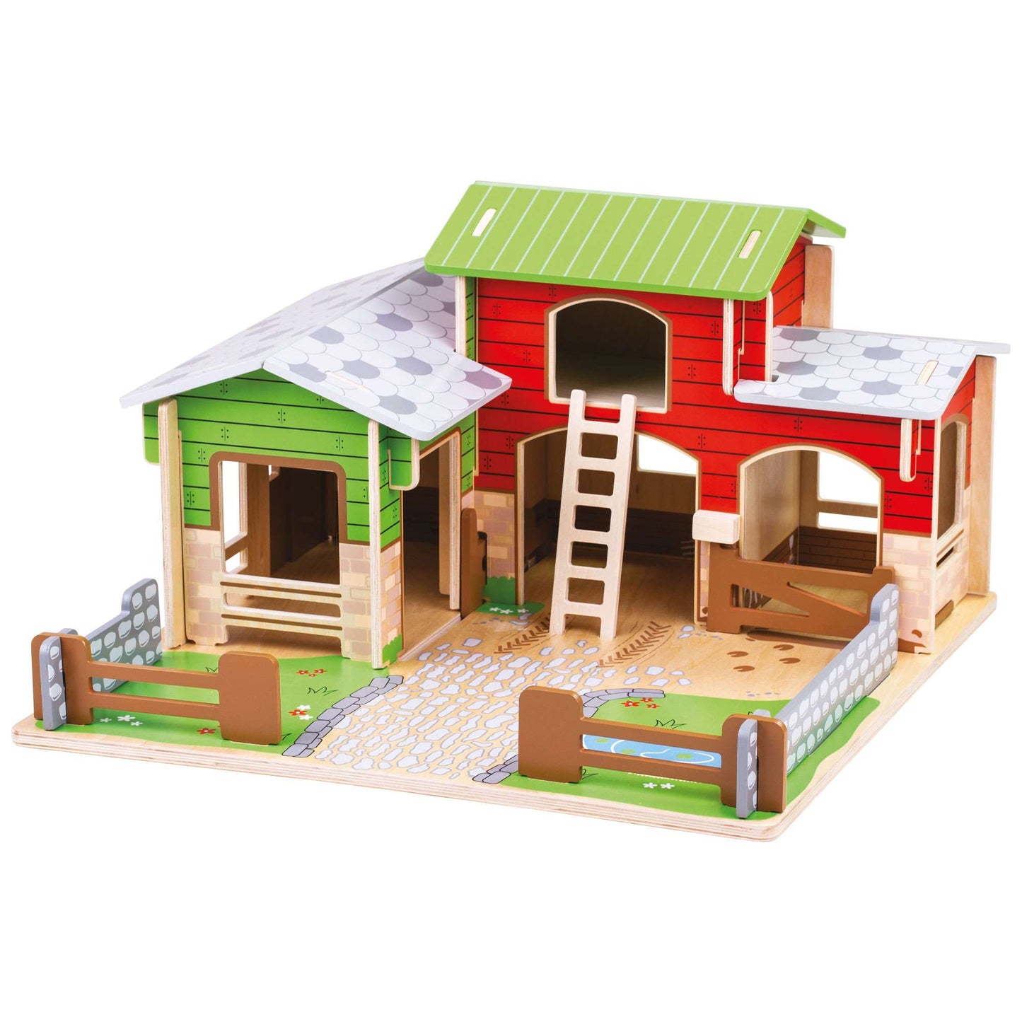 Cobblestone Farm Toy Playset - Toby Tiger UK