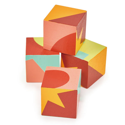 Jeux de construction en blocs de couleur