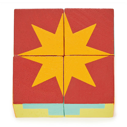 Jeux de construction en blocs de couleur