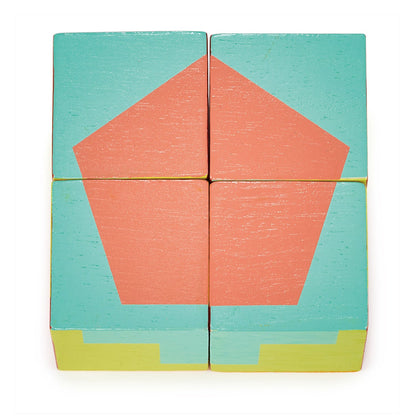 Jeux de construction en blocs de couleur