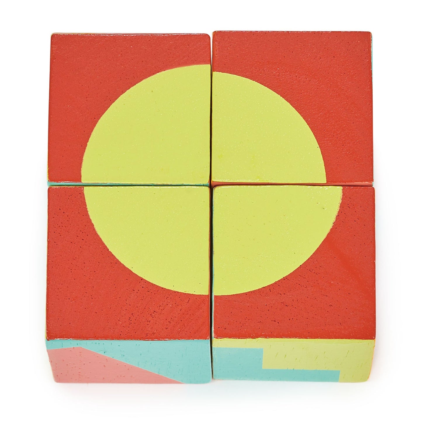 Jeux de construction en blocs de couleur