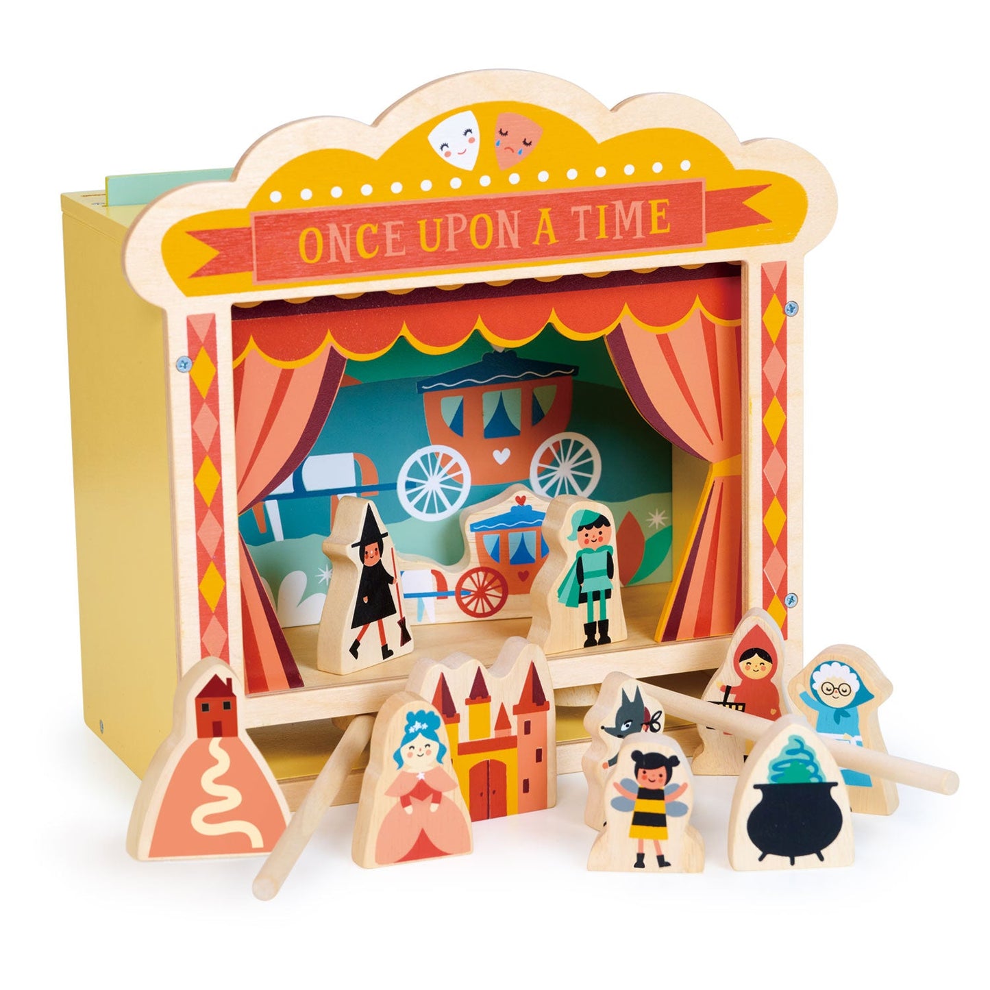 Théâtre de table en bois