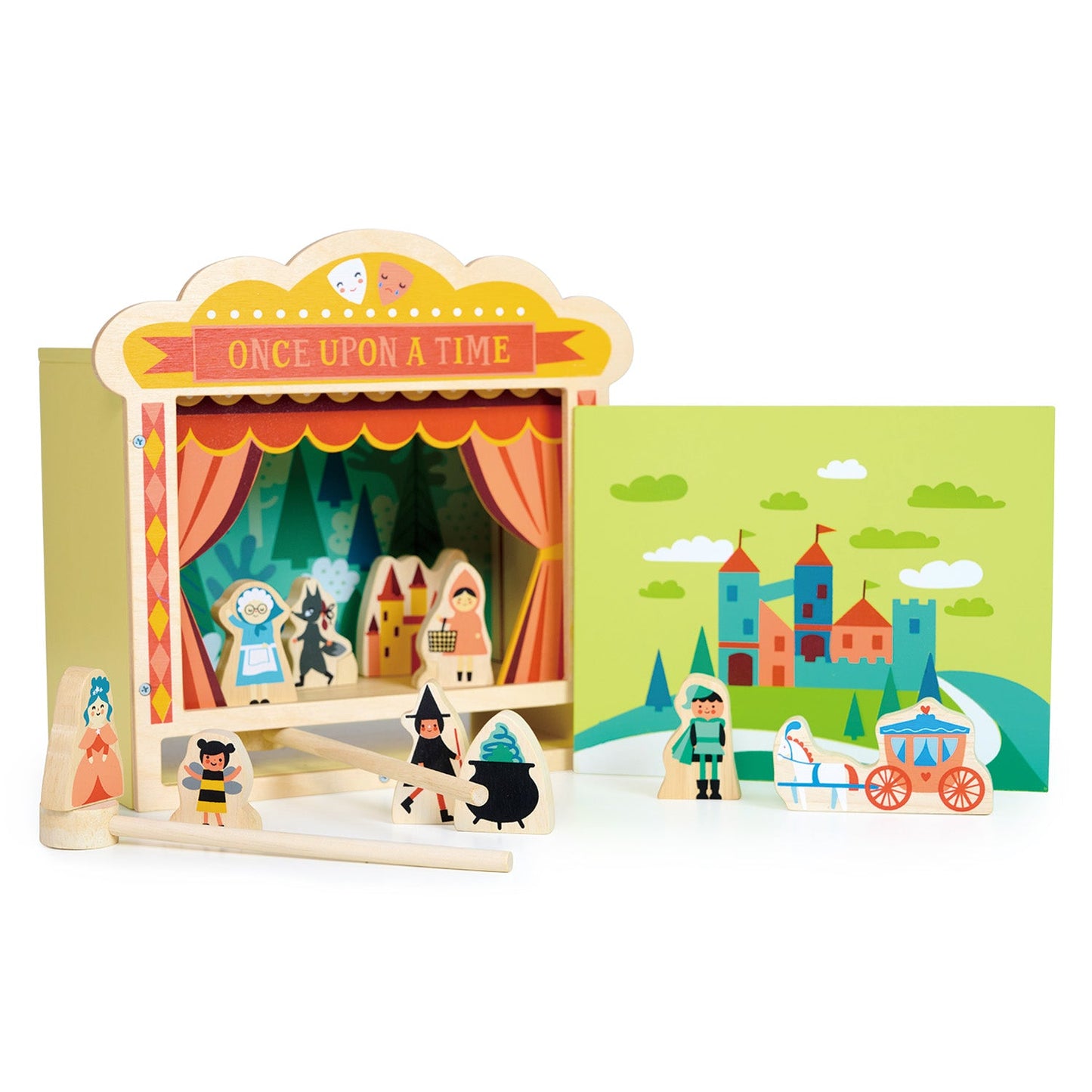 Théâtre de table en bois