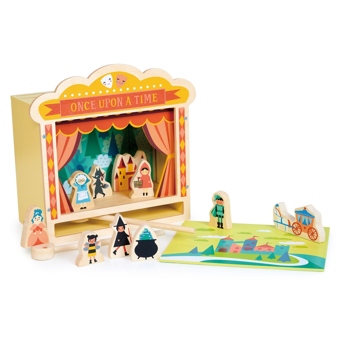 Théâtre de table en bois