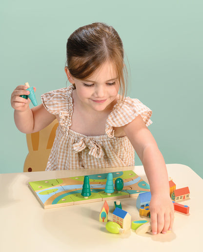 Le Puzzle de la petite ville