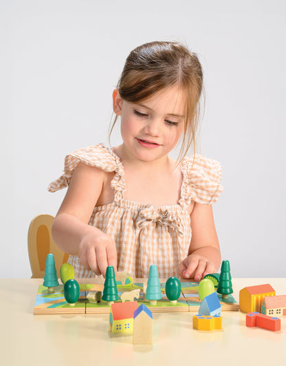 Le Puzzle de la petite ville