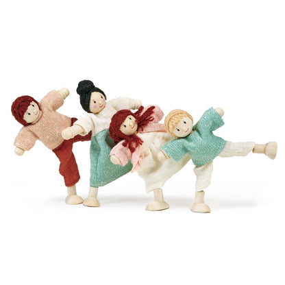 La famille de poupées Honeybunch