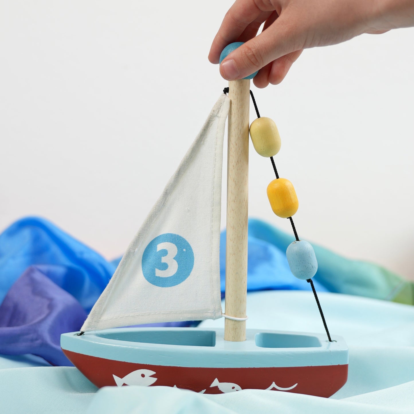 Wooden Sailing Boat