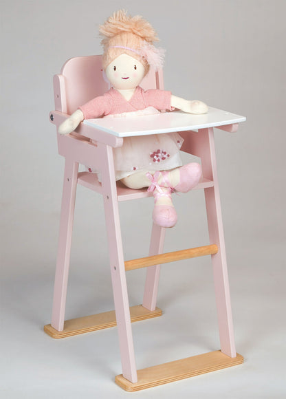 Chaise haute pour poupée