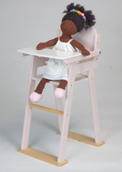 Chaise haute pour poupée