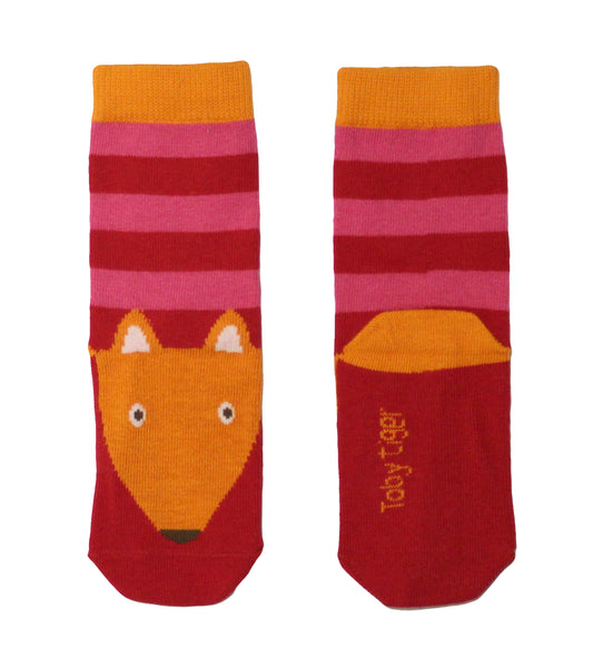 Pink Fox Socks