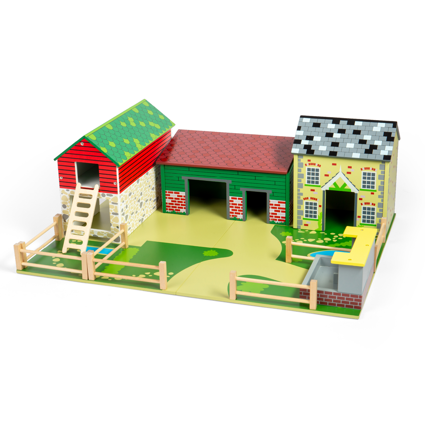 The Oldfield Farm Playset - Wooden Toy