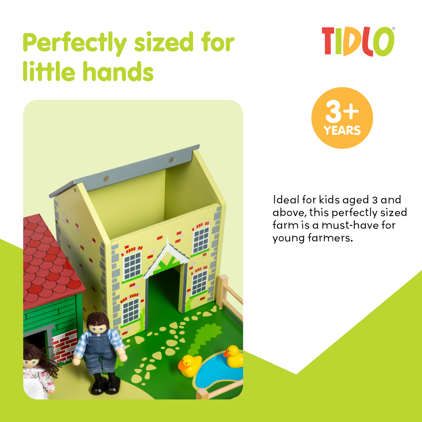 The Oldfield Farm Playset - Wooden Toy