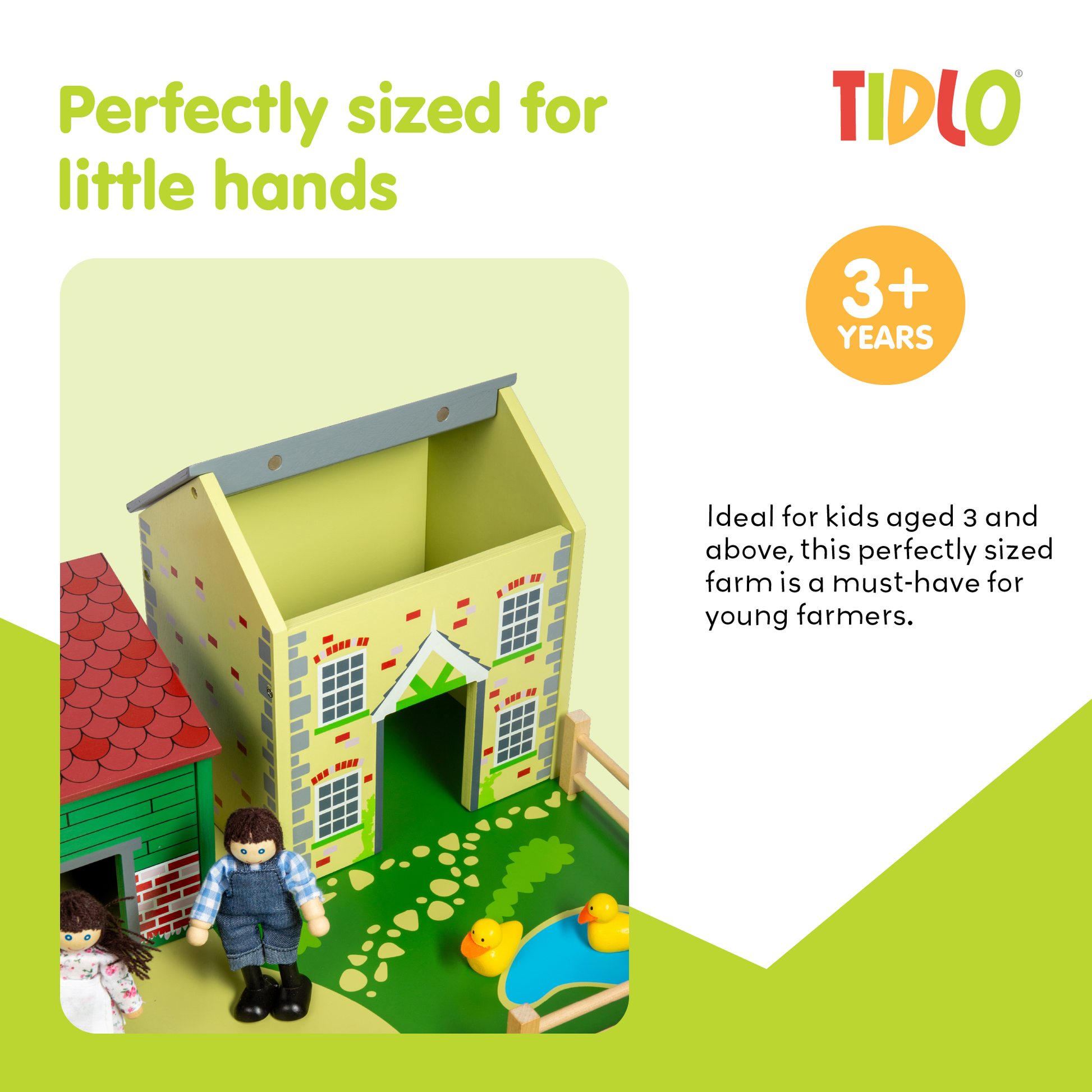 The Oldfield Farm Playset - Wooden Toy