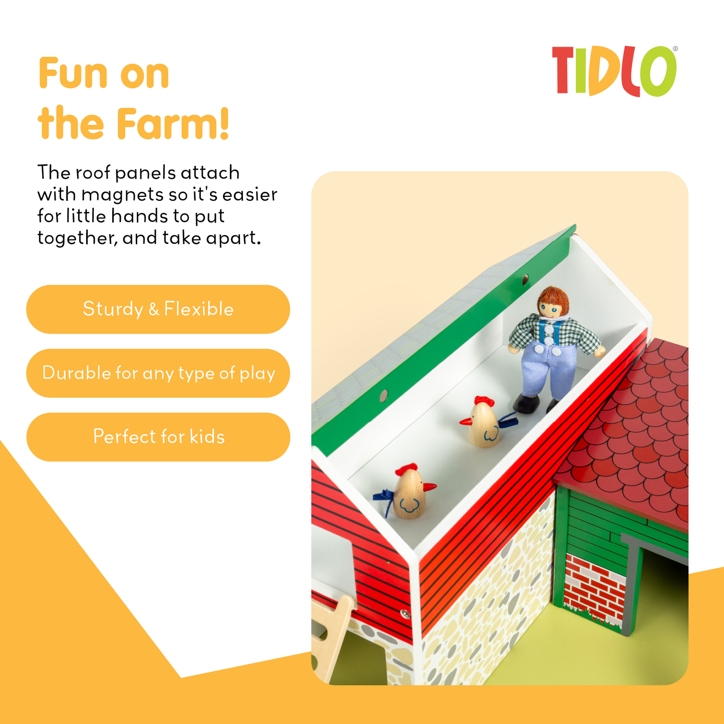The Oldfield Farm Playset - Wooden Toy