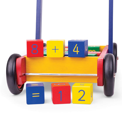 Babywalker With ABC Blocks - Wooden Toy