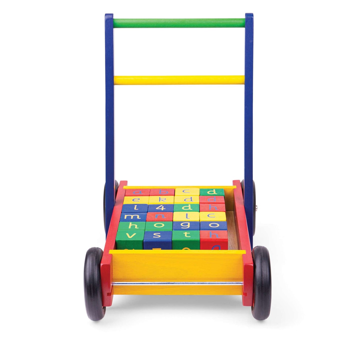 Babywalker With ABC Blocks - Wooden Toy