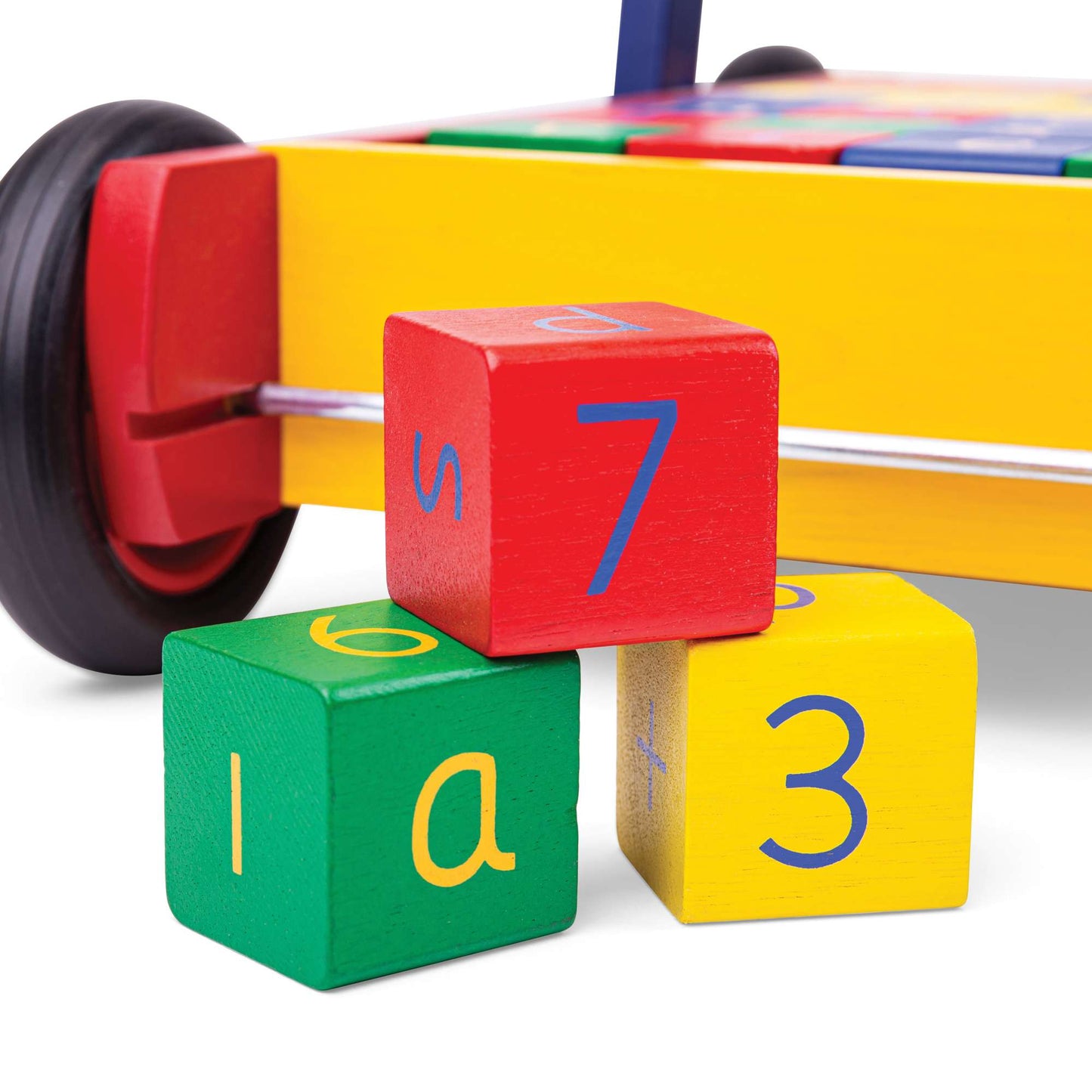 Babywalker With ABC Blocks - Wooden Toy