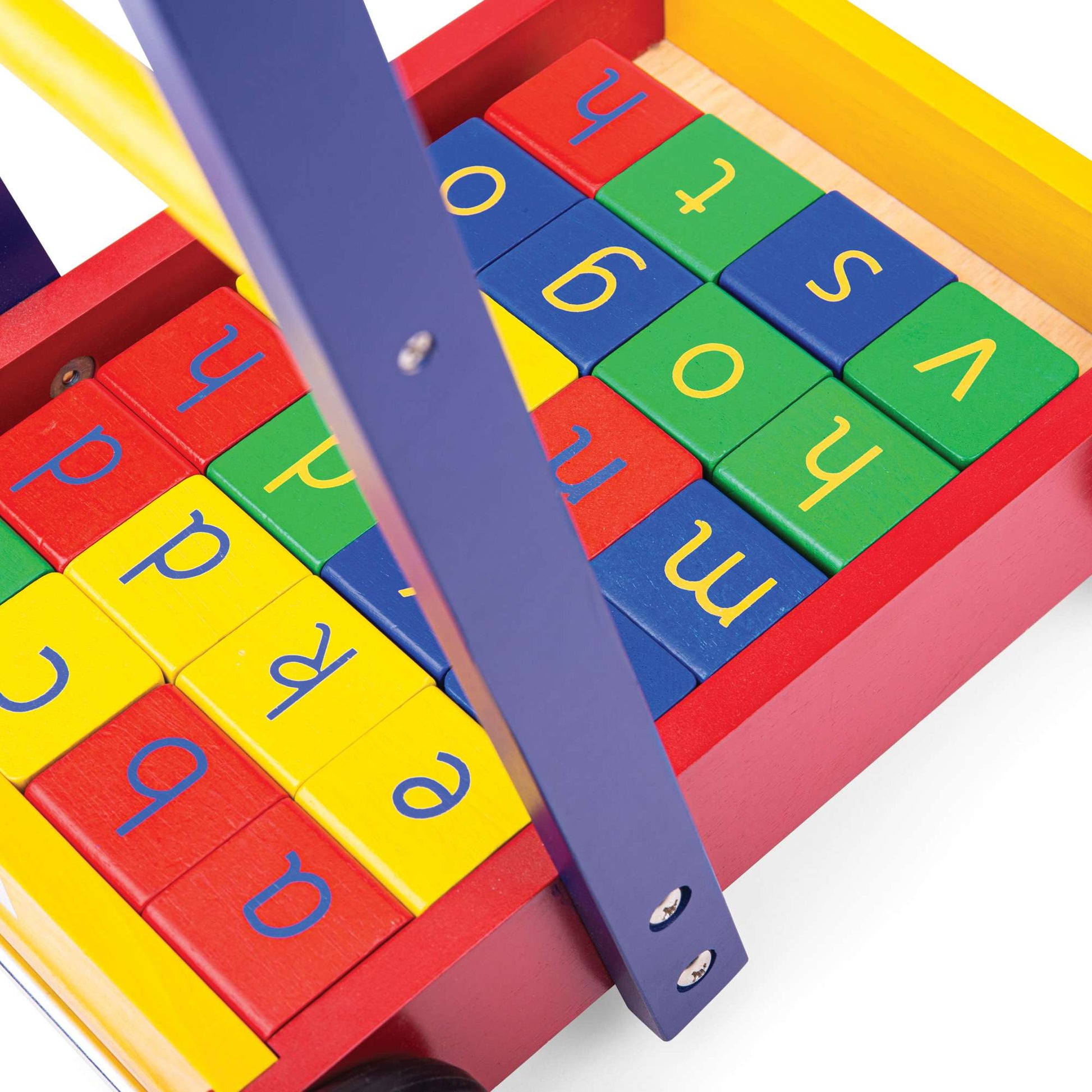 Babywalker With ABC Blocks - Wooden Toy
